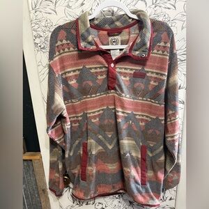 Cinch Multicolor Patterned Sweater